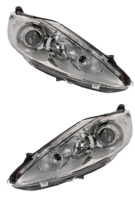 FARO FANALE PROIETTORE SINISTRA + DESTRA FORD FIESTA VI 2008-2013 H1 H7 - Imagen 1 de 4