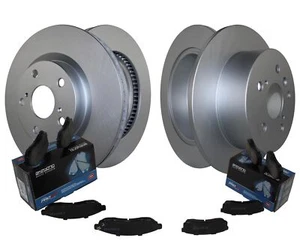 Front Rear Brake Kit Disc Akebono ProACT Ceramic Pads For ES350 Avalon Camry FWD - Picture 1 of 11