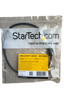 StarTech 6ft DisplayPort To DVI Cable / DP2DVI2MM6 - Picture 1 of 5