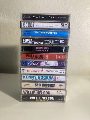 cassette tapes lot 80s - Image 1 of 2