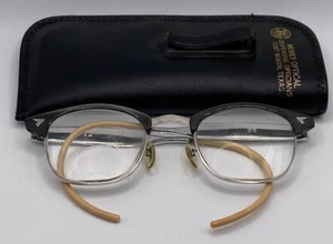 AO American Optical sirmont eyeglass Aluminum frames 1/10 12k gf 22- 6 1/4 - Picture 1 of 24
