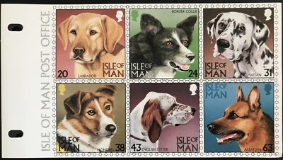 ISLE OF MAN - 1996 DOGS PRESENTATION PACK SG 719-724 - Image 1 of 2