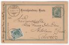 1902 Jan 31St. Uprated Correspondenz-Karte. Neudek (Nejdek) To Arlesheim.