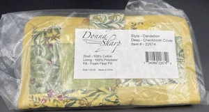Donna Sharp Dandelion Checkbook Cover NIP - Picture 1 of 3
