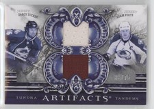 2010-11 Artifacts Tundra Tandems Dual Jerseys Silver /75 Darcy Tucker Adam Foote