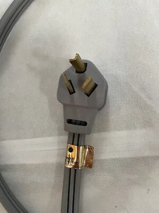 3 Prong Dryer Cord 6' Ft 30 Amp.   WILL FIT ANY 220V ELECTRIC DRYER. Top Prong L - Picture 1 of 18