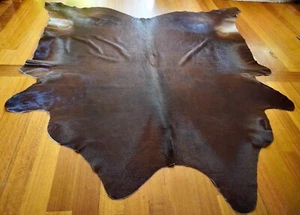 A Stunning & Absolutely Massive Illawarra Shorthorn- A Hand Selected Cowhide Rug - Foto 1 di 9
