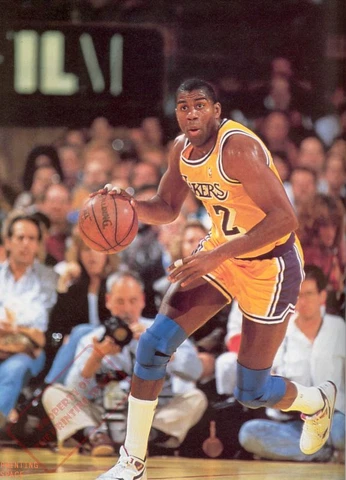 MAGIC JOHNSON Poster Print 2 feet x 3 feet D NBA BASKETBALL POSTER Cover