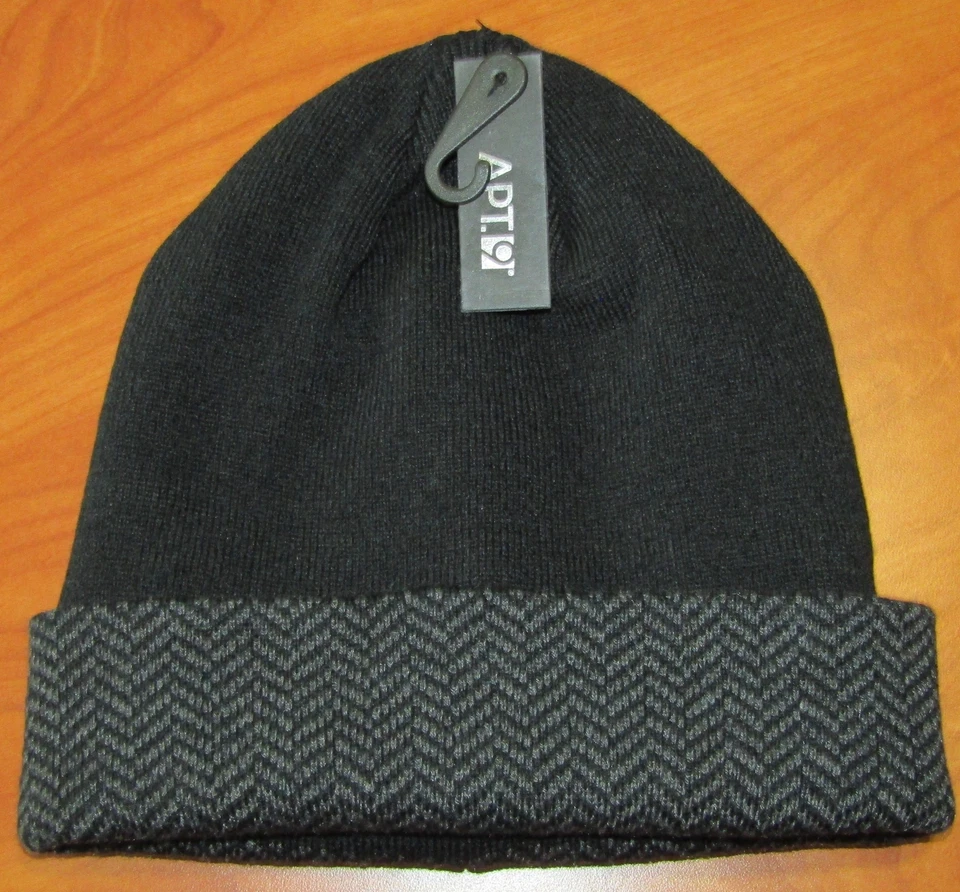 NUEVO GORRO APT 9 HOMBRE INVIERNO NEGRO Foto 1 de 1