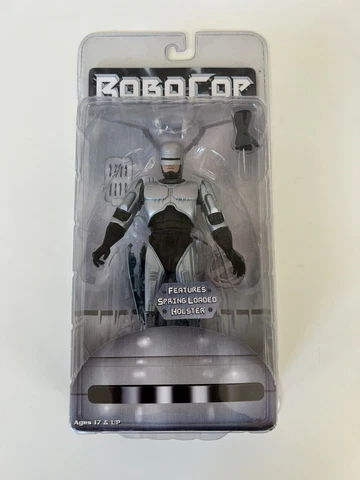 NECA RoboCop 25th Anniversary 7" Action Figure 2012 Spring Holster Factory Seal Cover