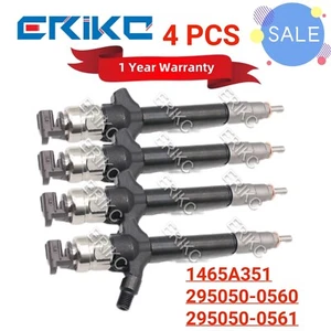 4PCS Diesel Fuel Injector 295050-0560 auto Injection 1465A351  for Mitsubishi - Bild 1 von 6