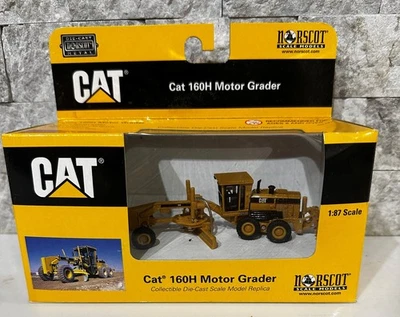 Motoniveladora NORSCOT Caterpillar CAT 1:87 HO Escala 160H Diecast Modelo 55127 NOS Foto 1 de 4