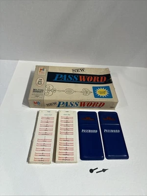 Vintage 1966 Password Game Vol 6 Replacement Parts 2 Card Holder/27 Word Cards - Image 1 of 3