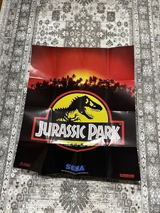 Parque Jurásico / Bienvenido al siguiente nivel SEGA Genesis solo póster insertado - Imagen 1 de 10