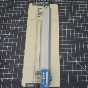Carl 6” Personal Rotary Paper Trimmer DC 95 (K-13 Straight Blade) Crafting Craft - Picture 1 of 7