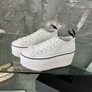 Zapatos informales R13, zapatos de plataforma, lona transpirables para mujer, zapatos de tabla - Imagen 1 de 41
