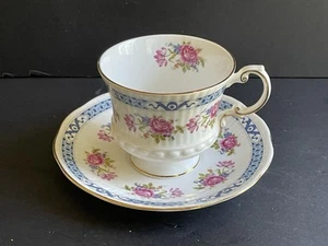 Rosina Fine Bone CHINA TEA CUP & SAUCER  Floral - Picture 1 of 6