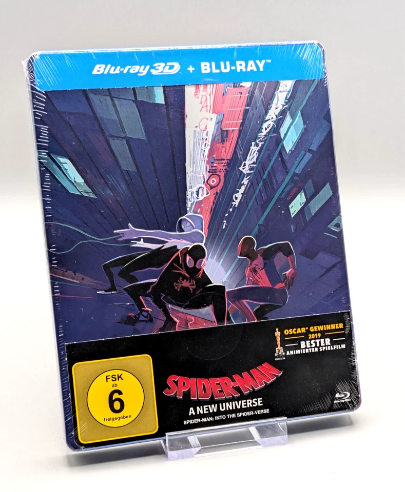 Spider-Man A New Universe 3D + 2D Blu-Ray Steelbook Edition NEU OVP - Bild 1 von 2
