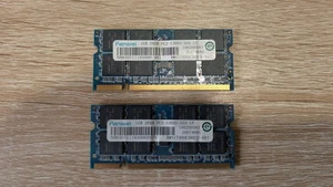 Ramaxel 2GB KIT - 2X 1GB 2RX8 PC2-5300S DDR2 667Mhz CL5 Memory RAM SODIMM Laptop - Picture 1 of 4