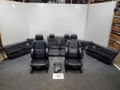 ✅ 08-13 原始设备制造商宝马 E92 M3 Novillo 皮革座椅门板内部全套 * — 第 1/4 张图片