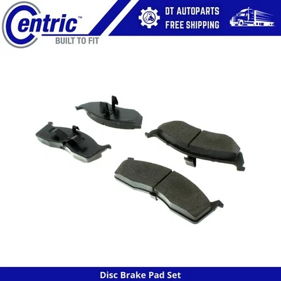 Para 1993-1997 Chrysler Concorde | Pastilhas de freio a disco dianteiras centrais | Cerâmica - Imagem 1 de 4