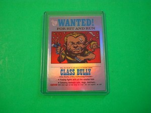 2013 TOPPS 75TH ANNIVERSARY 1975 “WANTED STICKERS” PARALLEL RAINBOW FOIL #62 NEW