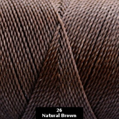 Linhasita 1mm Encerado Poliéster Cordón Macramé Pulsera Hilo Cuerda 180 yardas Carrete Foto 1 de 2