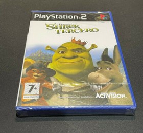 Shrek Third PS2 Play Station 2 PAL ESPA&Ntilde;OL New Sealed