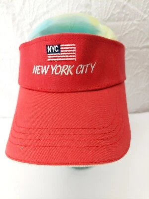 Visera/Gorra Vintage “Ciudad de Nueva York” Bordada Bandera Americana  Foto 1 de 4