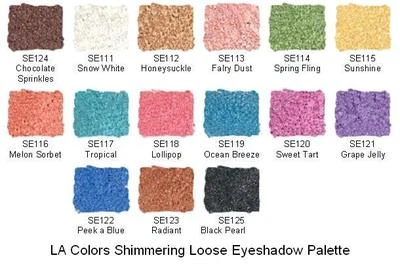 LA Colors Shimmering Loose Eye Color Pick Your Color NEW Free S&H! - Image 1 of 2