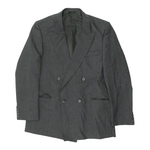 Christian Dior Blazer Jacket | Vintage Mens Grey Double Breasted Designer Suit - Picture 1 of 4