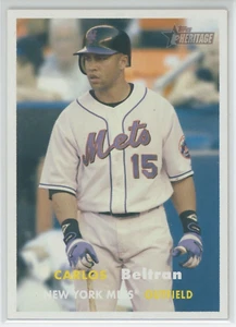 Carlos Beltran - 2006 Topps Heritage #450 - New York Mets - Picture 1 of 2
