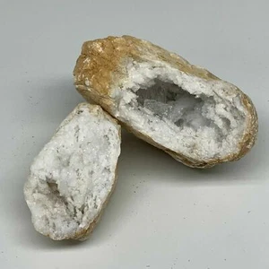 2,05 libras, 5,4"x4,8"x2,6", 1 par, escultura de geodas de cuarzo natural @Marruecos, B10594 - Imagen 1 de 10