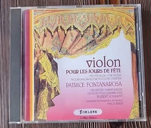 PATRICE FONTANAROSA CD VIOLIN POUR LES JOURS DE FETE - Picture 1 of 2
