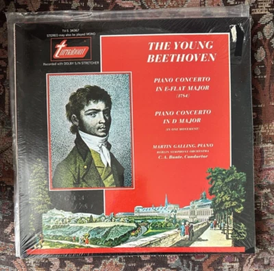 SEALED: Martin Galling THE YOUNG BEETHOVEN - Vox/Turnabout TV-S 34367 Foto 1 de 2