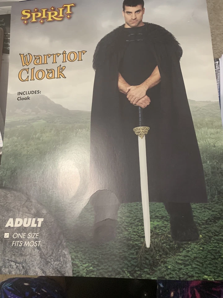 Game of Thrones Jon Snow Cosplay Costume Halloween Cloak And Wig One Medieval - Image 1 of 4