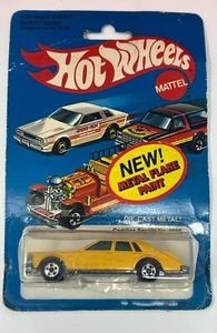 Vtg NIB 1981 Hot Wheels Cadillac Seville Gold Metal Flake Paint No. 1698 Diecast - Picture 1 of 11