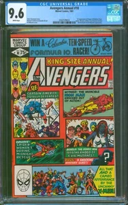 Avengers Annual #10 ❄️ CGC 9.6 WHITE Pages ❄️ 1st ROGUE + MADELYN PRYOR! 1981 - Picture 1 of 2