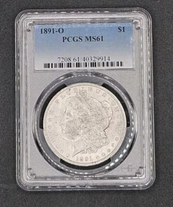 1891-O Morgan Dollar | PCGS MS61 - Picture 1 of 4
