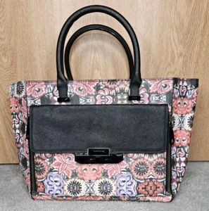 NWT Rebecca Minkoff LEO Tote MEXI Flower Leather Bag Womens Handbag $425. - Picture 1 of 8