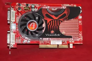 VisionTek ATI Radeon HD 2400 XT, 256MB, AGP Graphics Card (24XT256AGP) - Picture 1 of 4