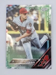 2016 Topps Chrome Green Refractors #49 Patrick Corbin - Picture 1 of 6