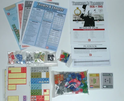 Jogo de tabuleiro 2015 GMT Triumph & Tragedy primeira edição (fora de impressão) - Verificado - Imagem 1 de 4