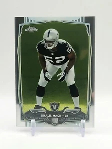 2014 Topps Chrome Khalil Mack Rookie RC #184 RAIDERS - Picture 1 of 2