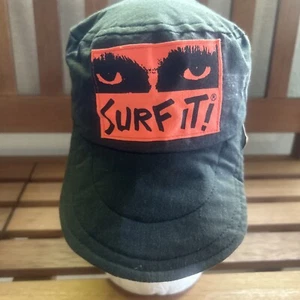 RARE Vtg Jams World “Surf It” Shade Hat Mens Womens Double Flaps M USA NWT - Picture 1 of 23
