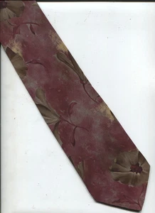 NEW CLASSIC UNGARO 100% SILK TIE NECKTIE NECK TIE FLORAL MENS HOLIDAY GIFT - Picture 1 of 1