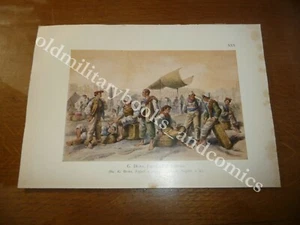 STAMPA A COLORI DI G. DURA SCENE DI VITA NAPOLETANA: FACCHINI AL MERCATO - Imagen 1 de 1