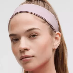 NWT Lululemon Luxtreme Training Headband Light Pink - Workout Athletic - Picture 1 of 7