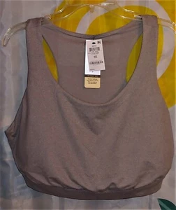 Sujetador Ideology Storm Gris Wokt con Almohadillas Extraíbles Talla Plus 1X Nuevo con Etiquetas - Imagen 1 de 3