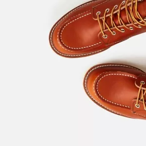 Stivali Red Wing Heritage 875 Classic Moc-toe 6 pollici pelle marrone oro taglia 12E - Foto 1 di 5